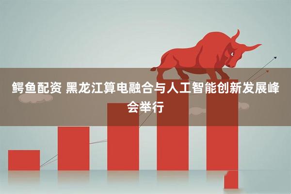 鳄鱼配资 黑龙江算电融合与人工智能创新发展峰会举行